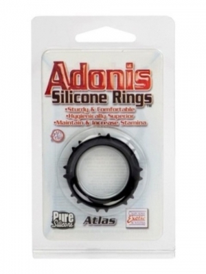 Adonis Silicone Rings - Atlas - Black