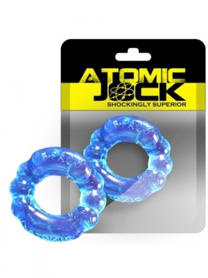 The 6-Pack Cockring Super Stretchy Ice Blue