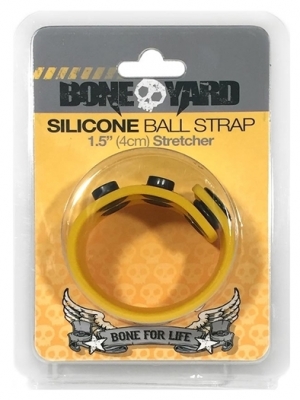 Boneyard Ball Strap - Yellow