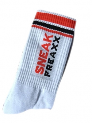 Sneak Freaxx Sneaks Horny Socks White One Size