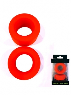 Soft Silicone Nutt Job Set - Red