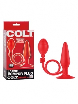 Colt Pumper Plug Large - Red