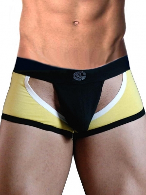 GBGB Mason Boxer Thong Underwear Yellow/Black