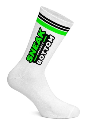 Sneak Freaxx Sneak Bottom Neon Socks White One Size