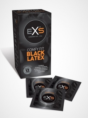 EXS Black Fantasy Condoms 12 Pak