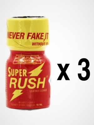 3 x BGP Super Rush Red Amyl zu 10 ml (*)