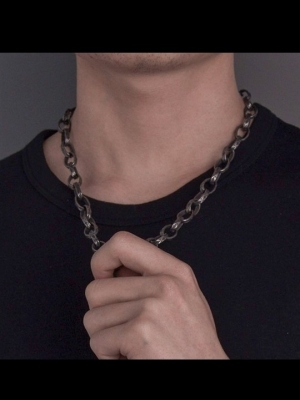 Halskette aus Metall TITAN DIAM 60 cm