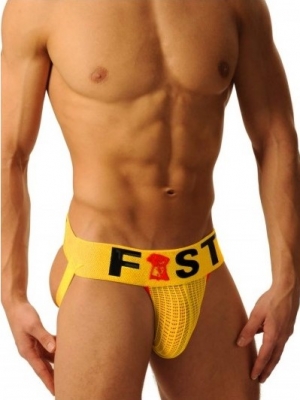 Fist  Logo Jock • Yellow