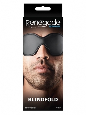 Renegade Bondage - Blindfold - Black