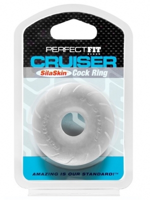 Fat Boy SilaSkin Cruiser Ring - Clear